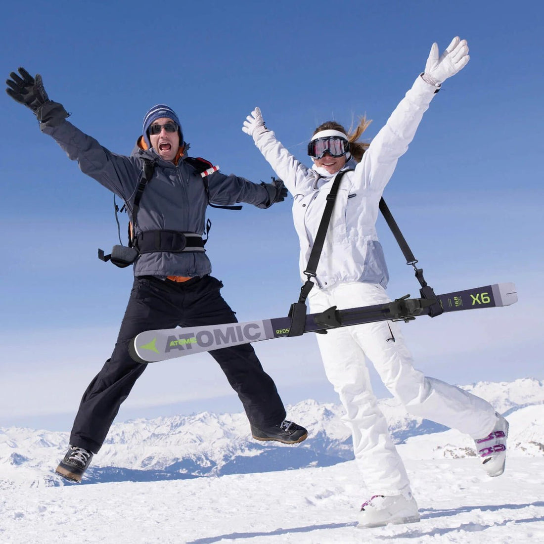 Hur ska man bära skidor? - TJÅKKO