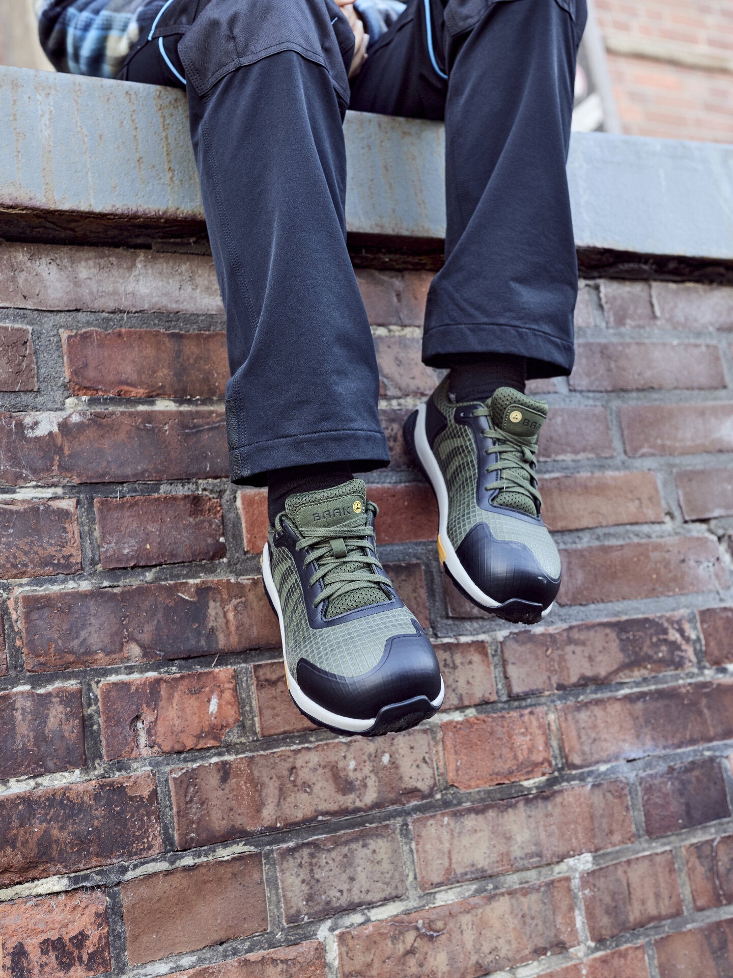 BAAK | Pan sko S1PS | Ultralätt barfota säkerhetssko BAAK TJÅKKO