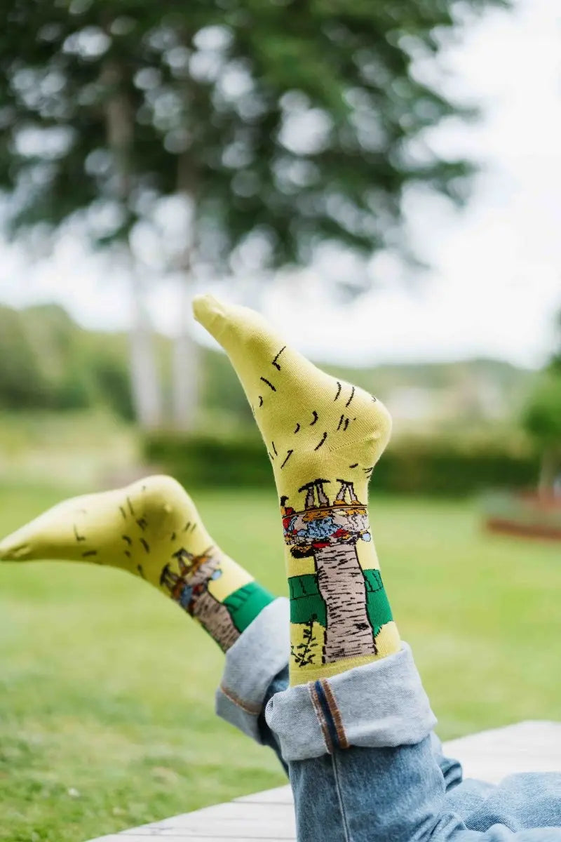 Oddlysocks Ekologiska Strumpor | Carl Larsson | Frukost under stora björken - TJÅKKO