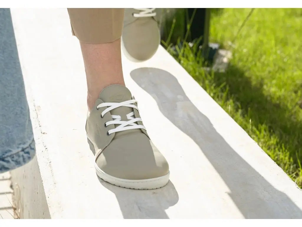 Realfoot City Jungle | Beige | Vardagssko i läder - TJÅKKO