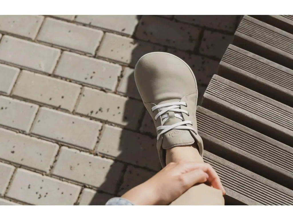 Realfoot City Jungle | Beige | Vardagssko i läder - TJÅKKO