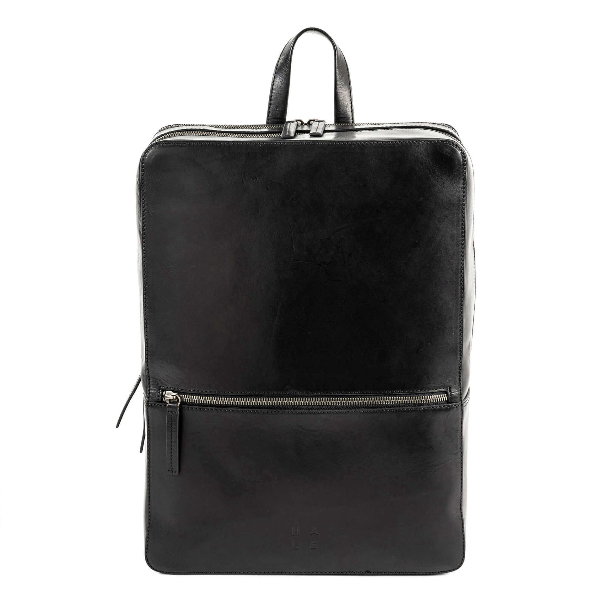 GALTABÄCK Backpack Large Halland Leather Manufacturing TJÅKKO Black