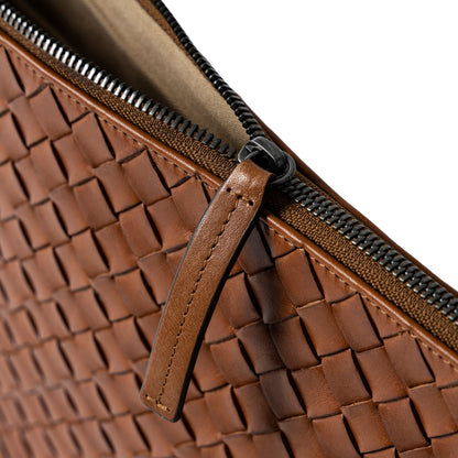 STRANNINGE Braided Computer Case 13inch Halland Leather Manufacturing TJÅKKO