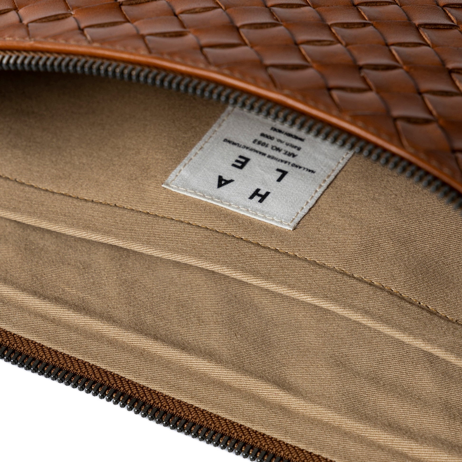 STRANNINGE Braided Computer Case 13inch Halland Leather Manufacturing TJÅKKO