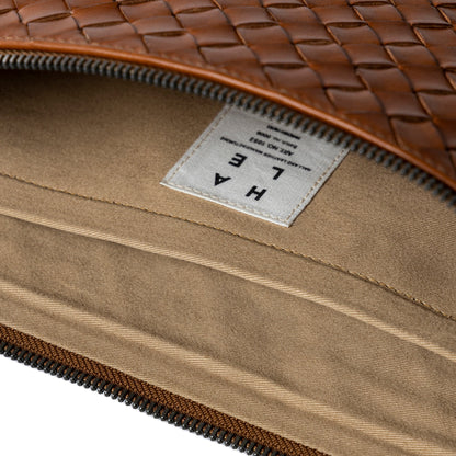 STRANNINGE Braided Computer Case 13inch Halland Leather Manufacturing TJÅKKO