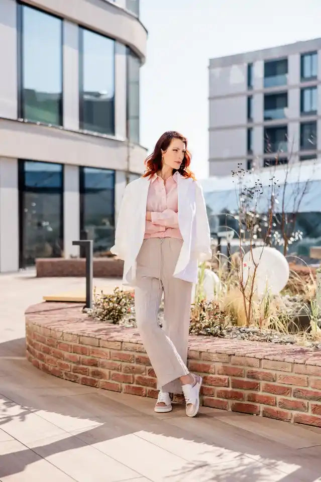 Shapen | Charm | Sneakers med glitter och läder