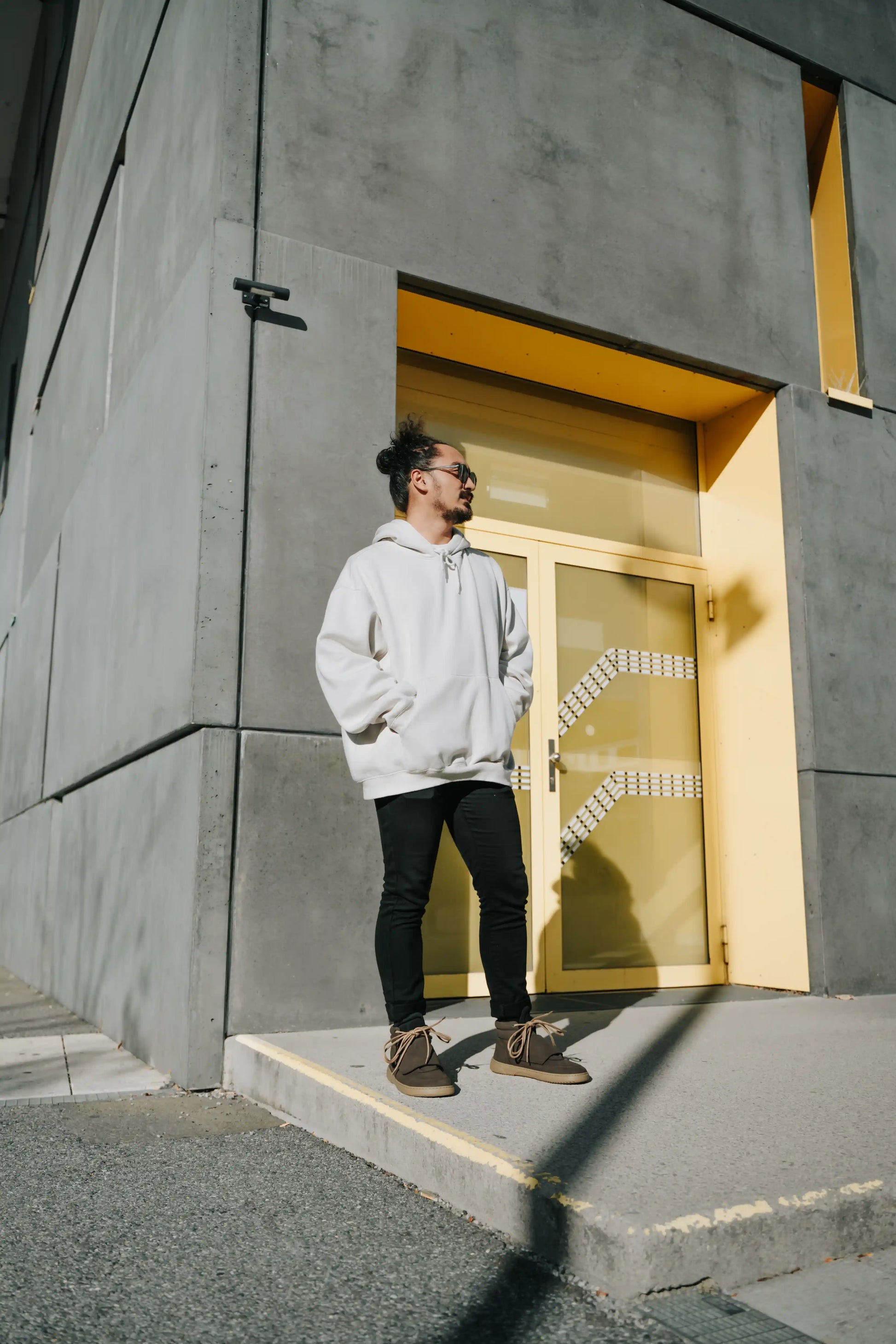 Barebarics | Blizzard | Höga barfotasneakers med nubuckläder Barebarics TJÅKKO