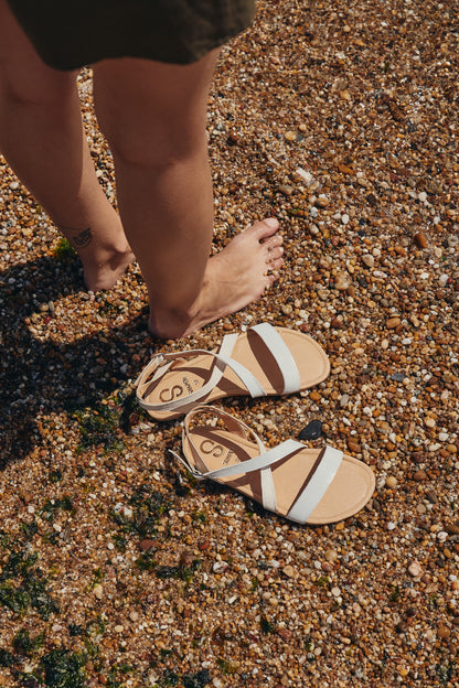 Shapen | Calla | Sandal i vegetabiliskt garvat läder