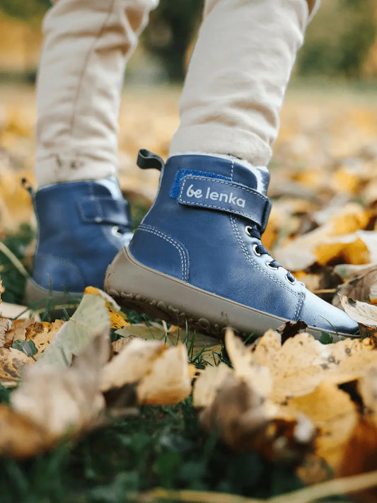 Be Lenka | Winter KIDS | Ullfodrad Barfotakänga för Barn - TJÅKKO