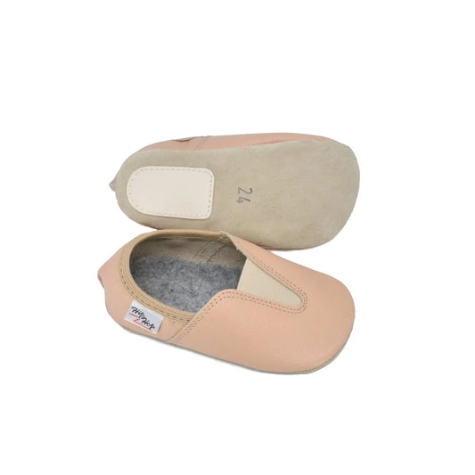 Punsa Kids | Minifot | Barfotasandaler - Beige - TJÅKKO