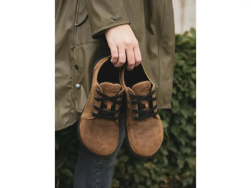 Realfoot City Jungle | Naturbrun | Vardagssko i läder - TJÅKKO