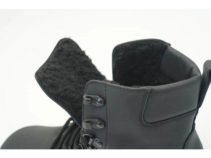 Realfoot Farmer | Svart | Fodrad barfotasko för äventyr året om - TJÅKKO