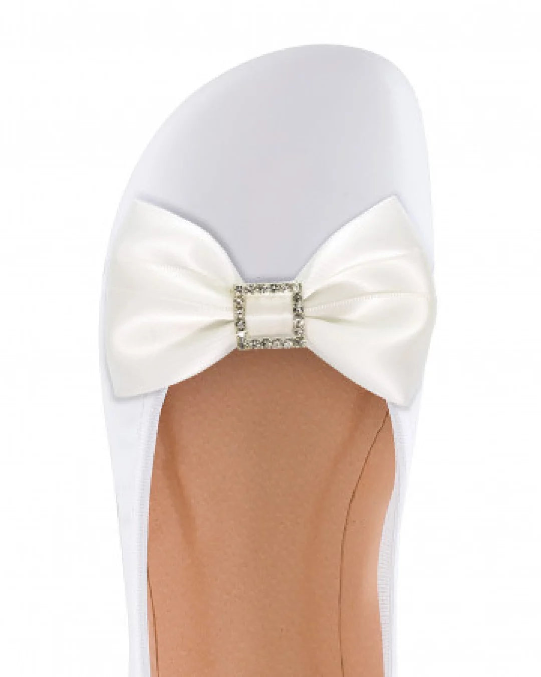 Shapen | Skodekoration | Rosett i satin med strass Shapen TJÅKKO