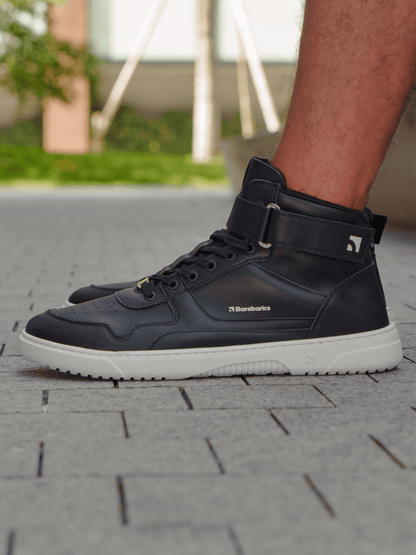 Barebarics | Zing High Top | Klassiska höga sneakers i läder Barebarics TJÅKKO